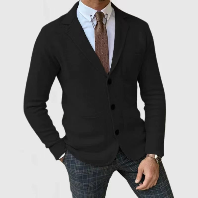 Casual fitted English style formal suit