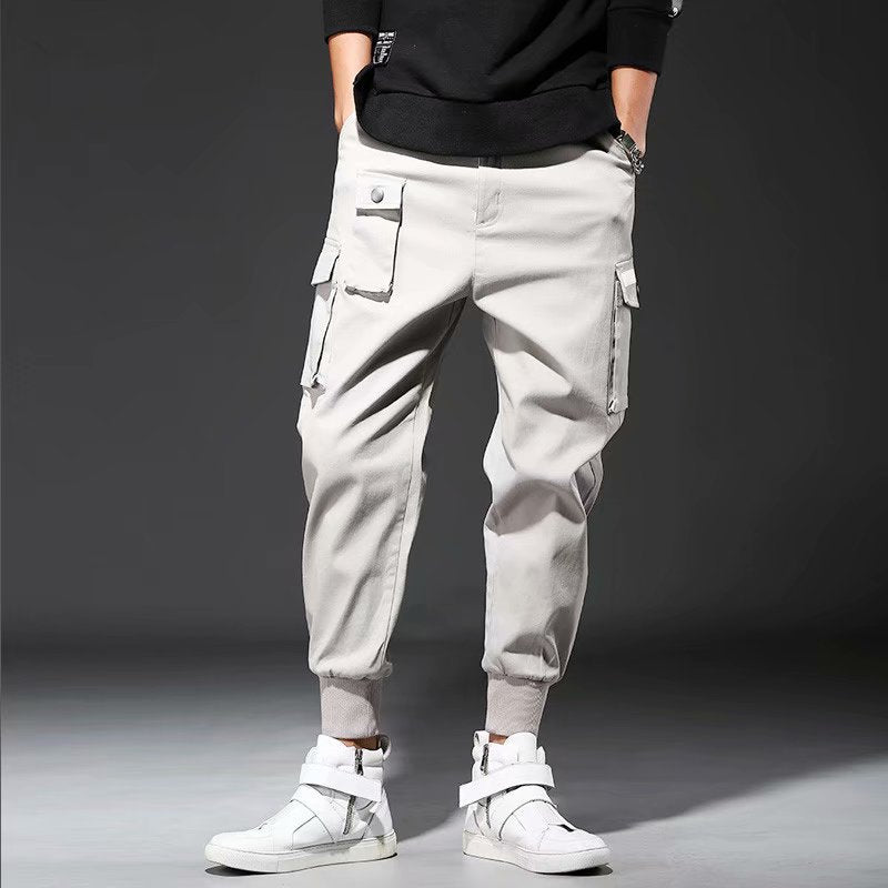 Nine Points Men's Summer Thin Korean Style Trendy Long Trousers