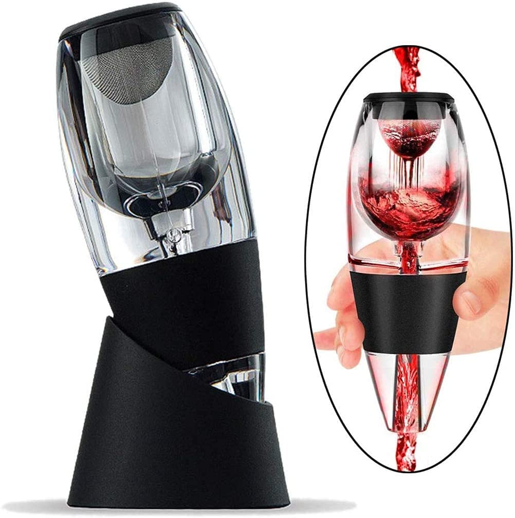 Wine Aerator Portable Red White Wine Fast Decanter Filter Family Party Whisky Decanter Flavour Enhancer Bar Tools Accessories