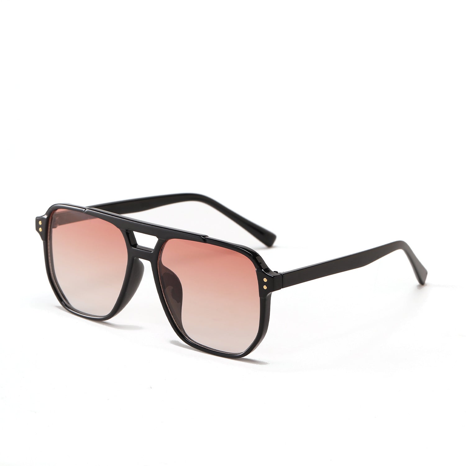 Double beam square sunglasses,