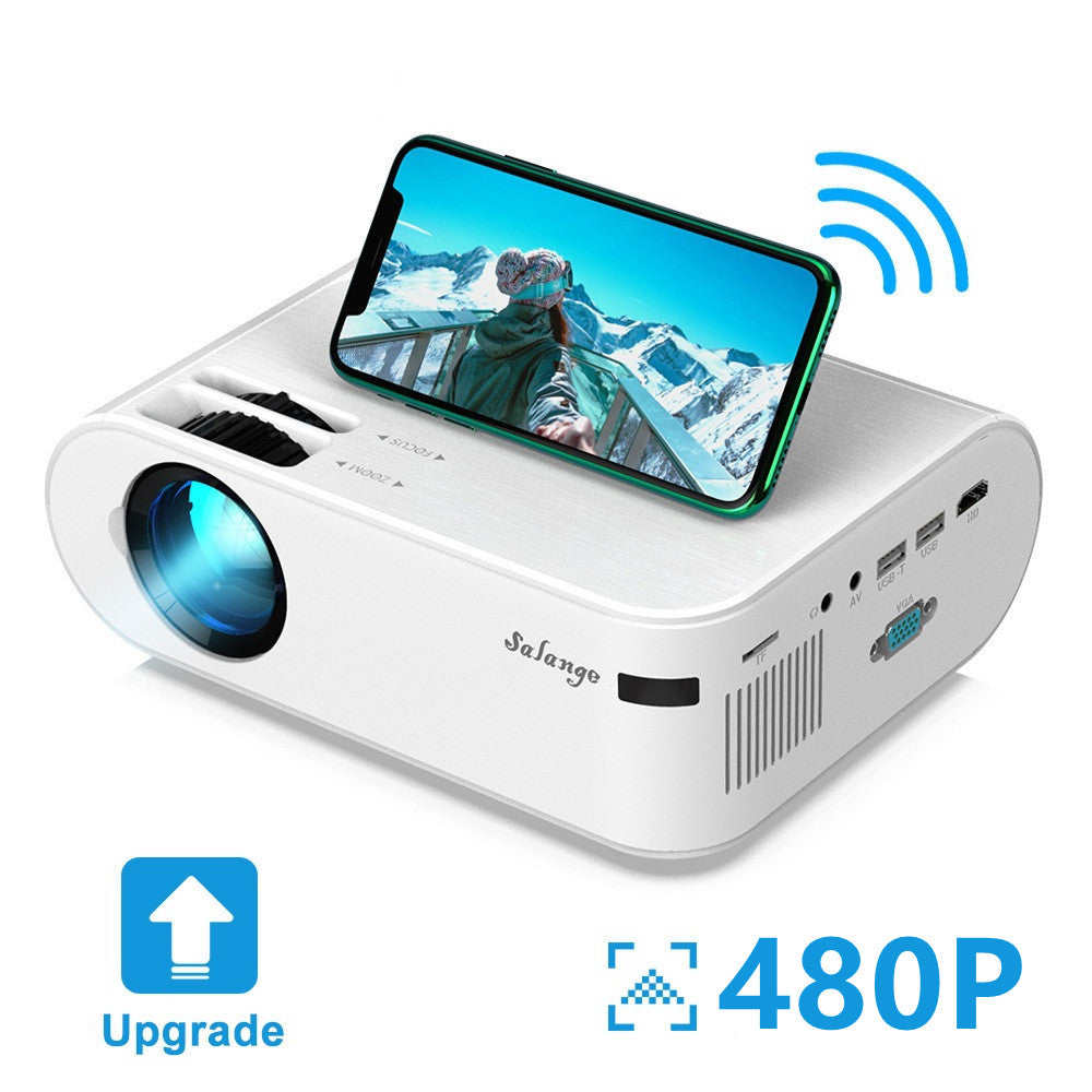 720p Portable Smart Projector P62 Supports Home Office HD Projector