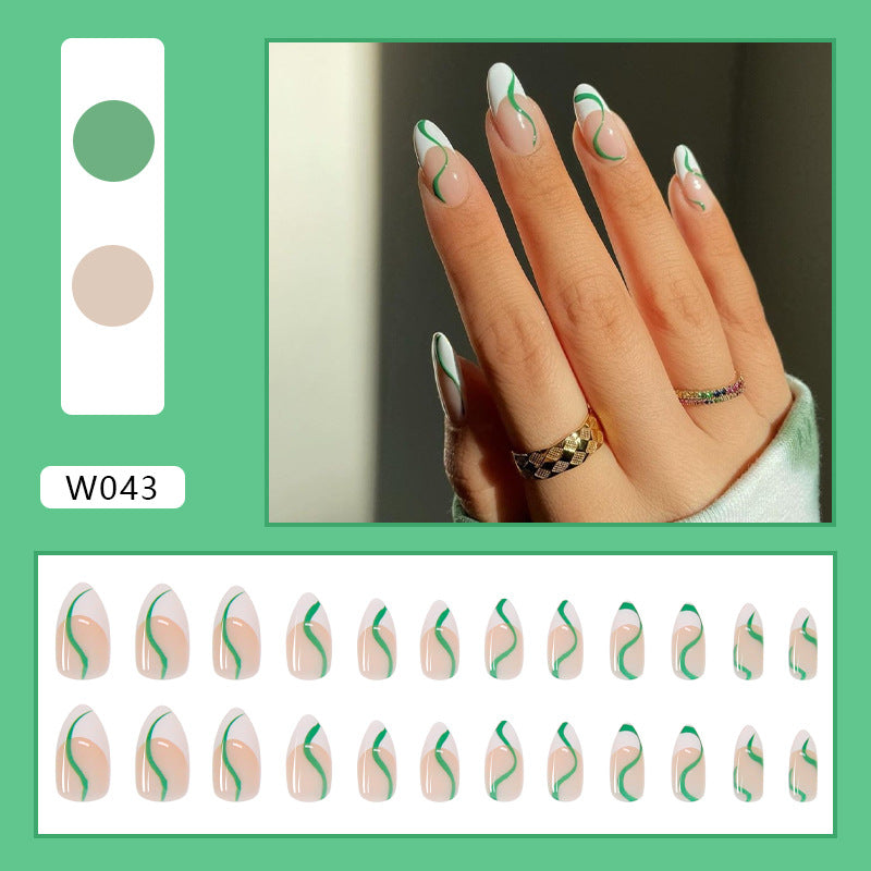 Nordic Wind Wears A Simple Nail Patch Line