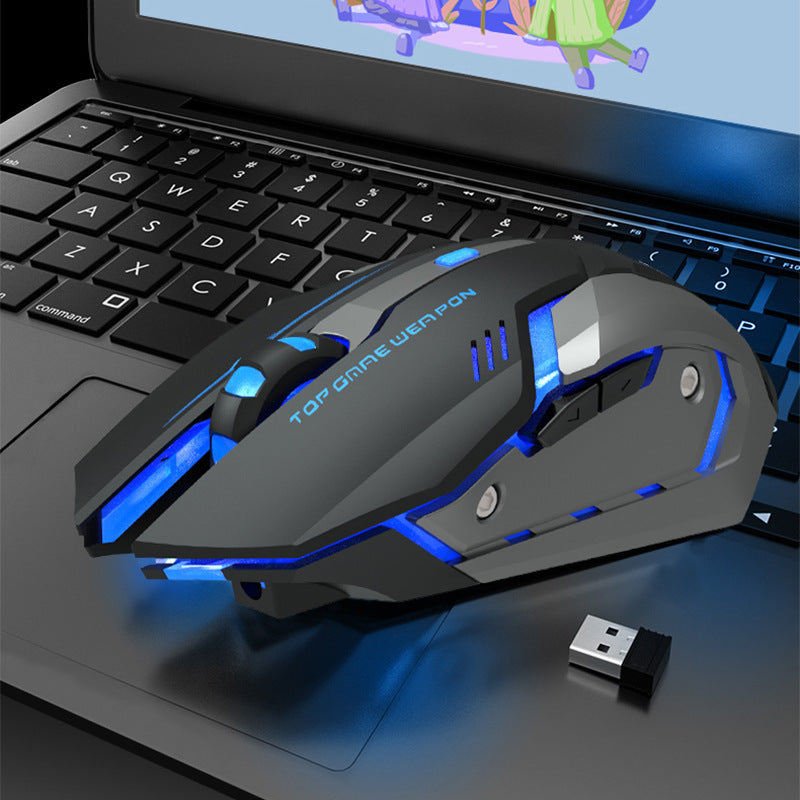 Wireless Charging Silent Gaming Mouse Machines