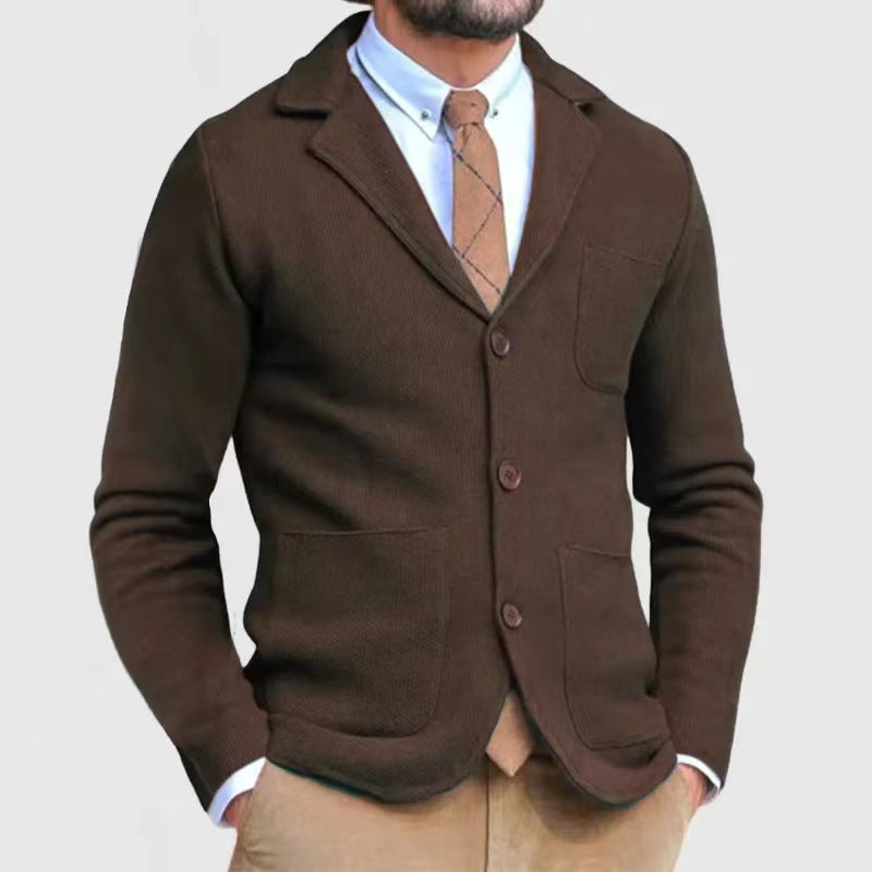 Casual fitted English style formal suit