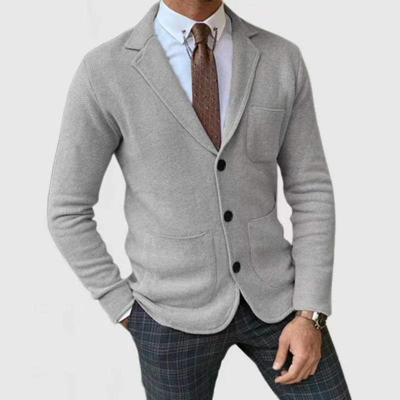 Casual fitted English style formal suit