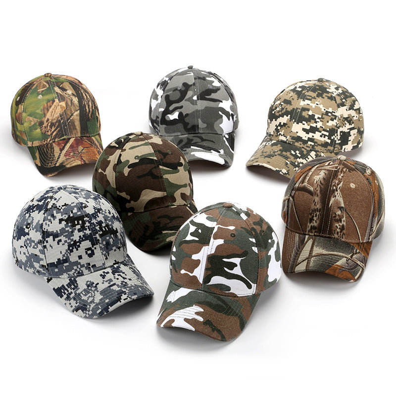 Men's And Women's Fashion Outdoor Digital Camouflage Baseball Sun Hat