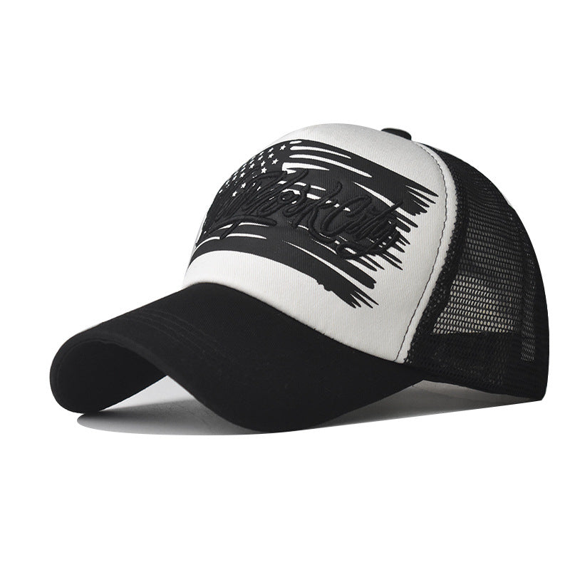 Casquette de Baseball brodée en coton, casquette d'été en maille assortie pour hommes et femmes en plein air